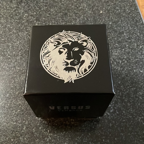 Versus Versace 42mm Black with Navy Blue Face